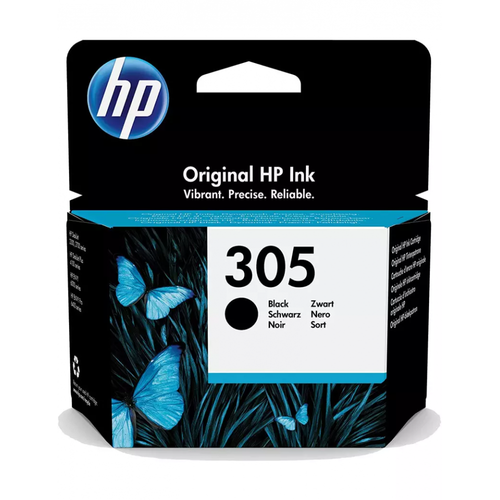 HP Cartuccia Originale  305 BK